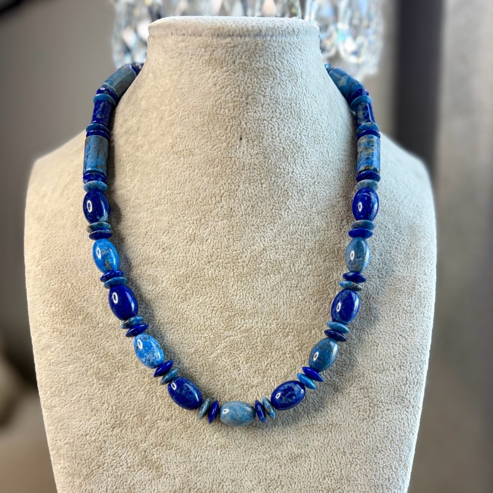 Jay King DRT Lapis + Sodalite Necklace